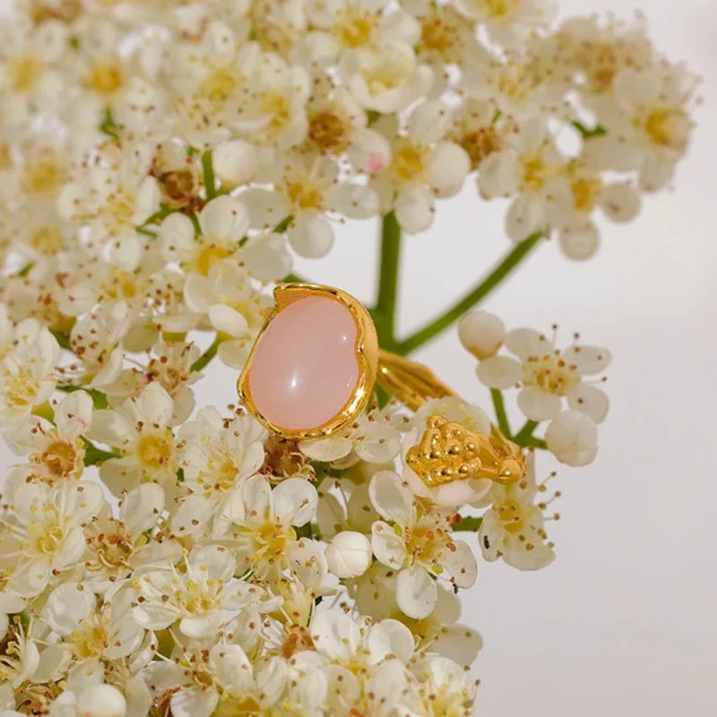 Bague Originale Quartz Rose