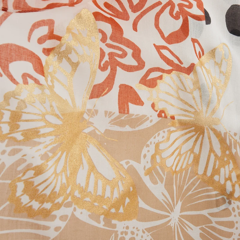 Foulard orange Louny