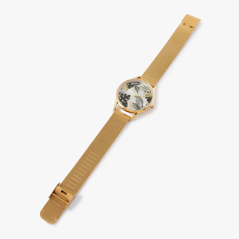 Montre dorée