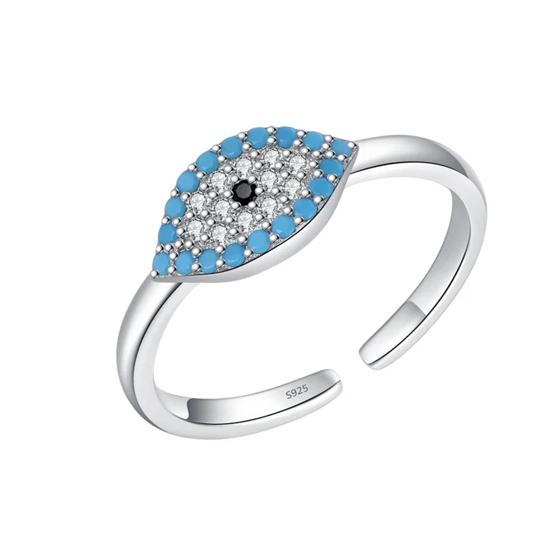 Bague Œil Argent Femme