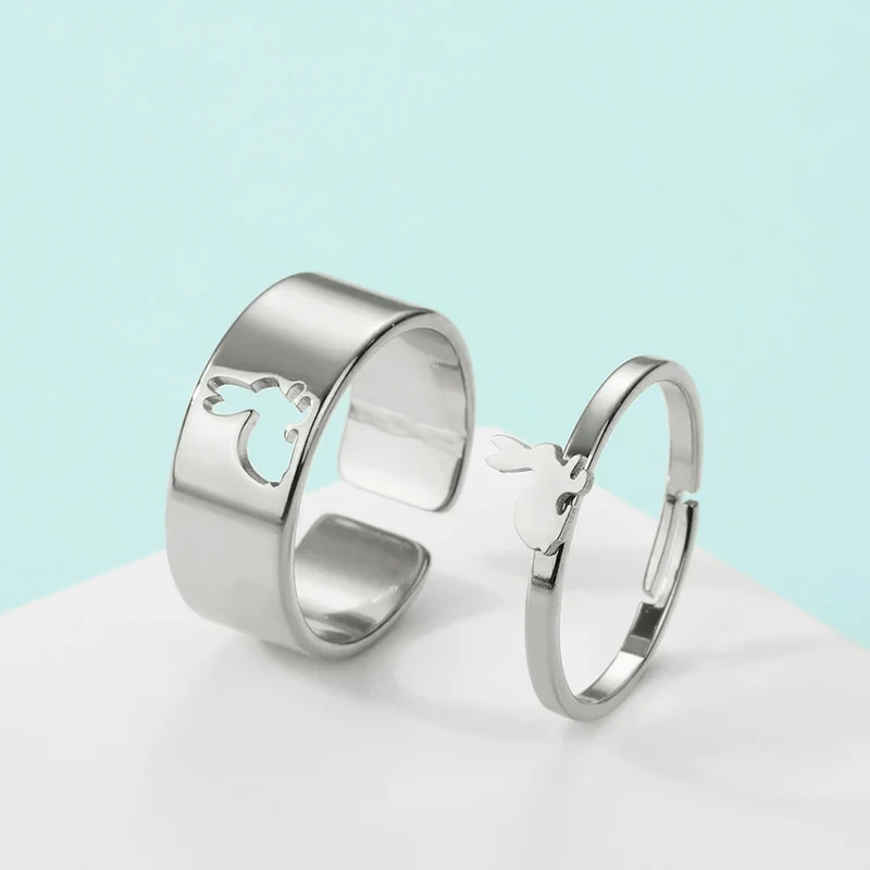 Double Bague Lapin