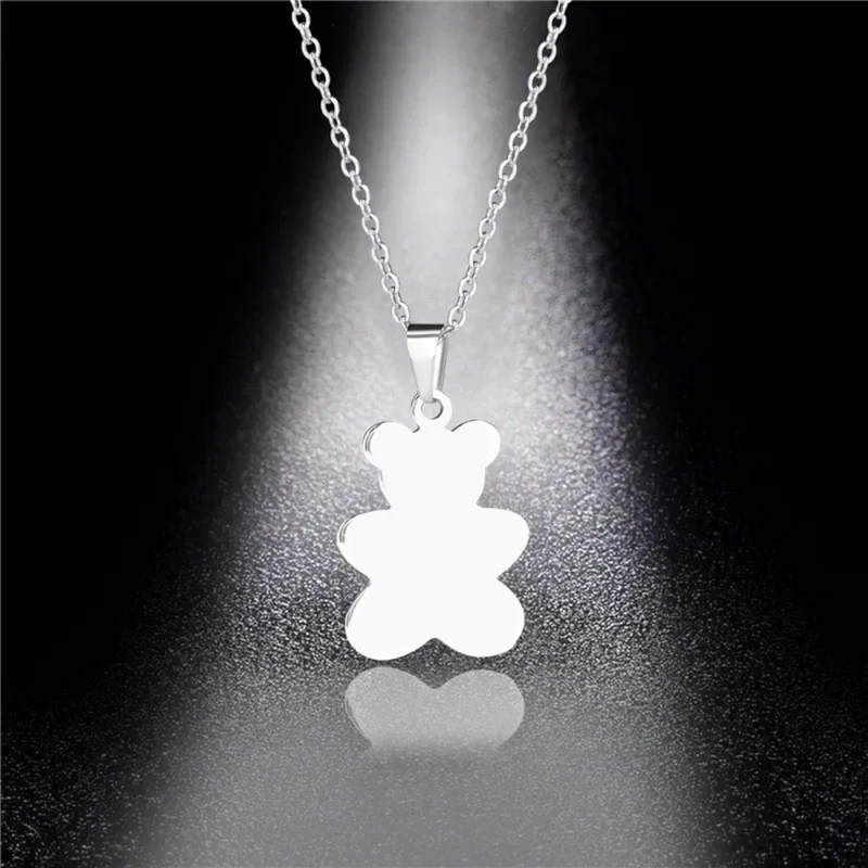 Collier Ourson Minimaliste