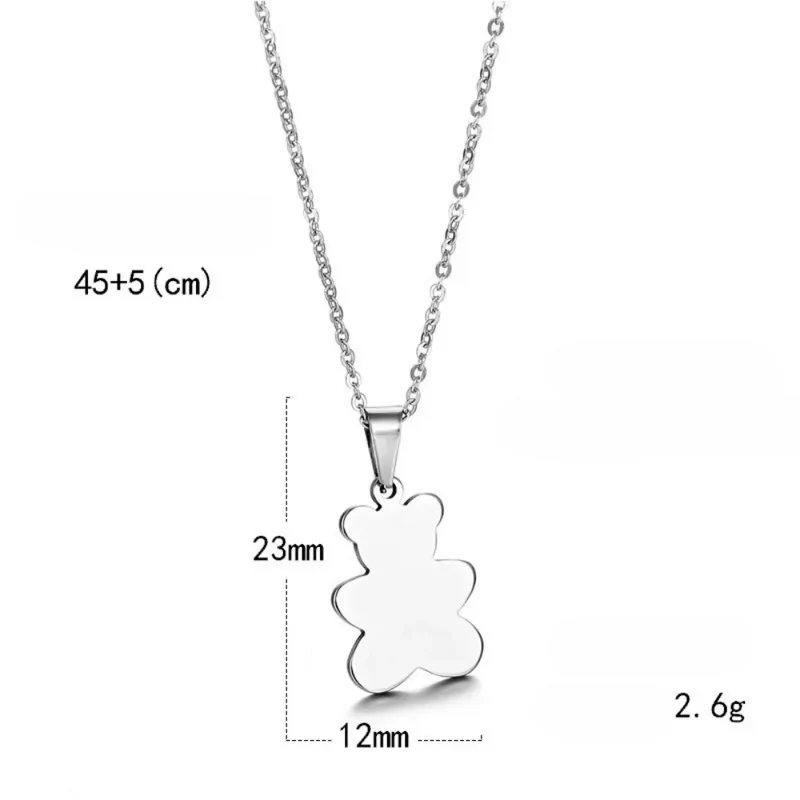 Collier Ourson Minimaliste