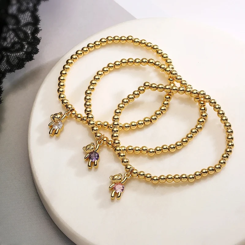 Bracelet Ourson Diamant