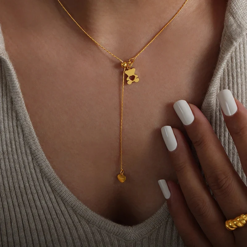 Collier Ourson Amour