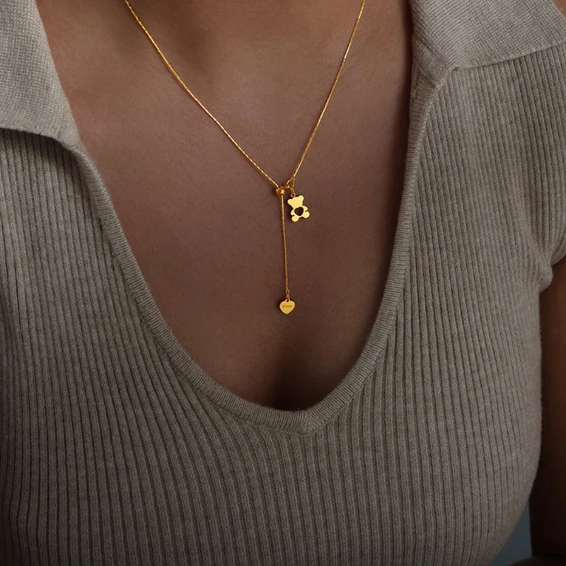 Collier Ourson Amour