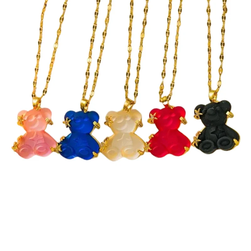Collier Ours Couleurs