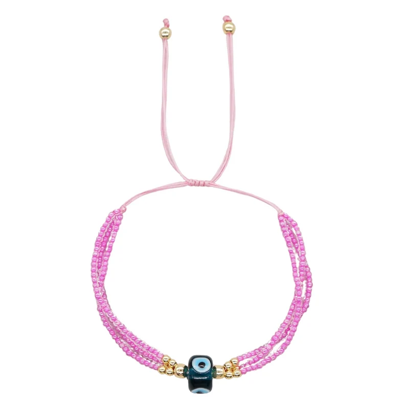 Triple Bracelet Rose Œil