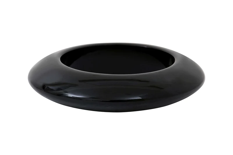 Bracelet jonc acétate noire