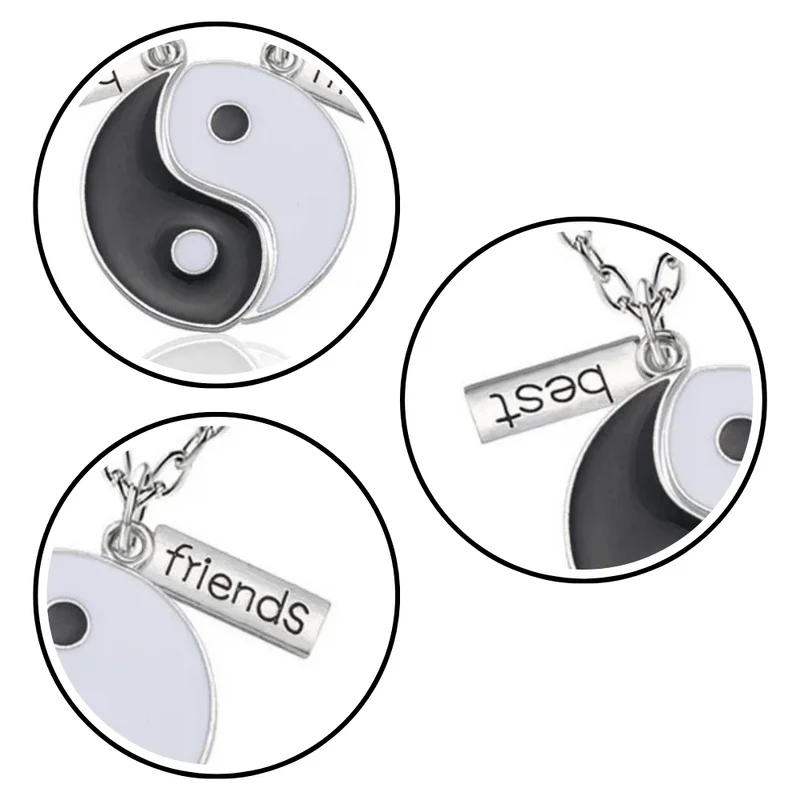 Collier Best Friends Ying Yang
