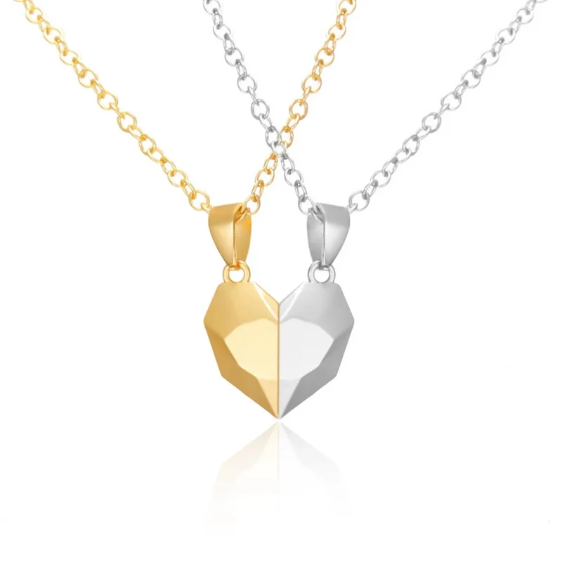 Collier Cœur Aimanté