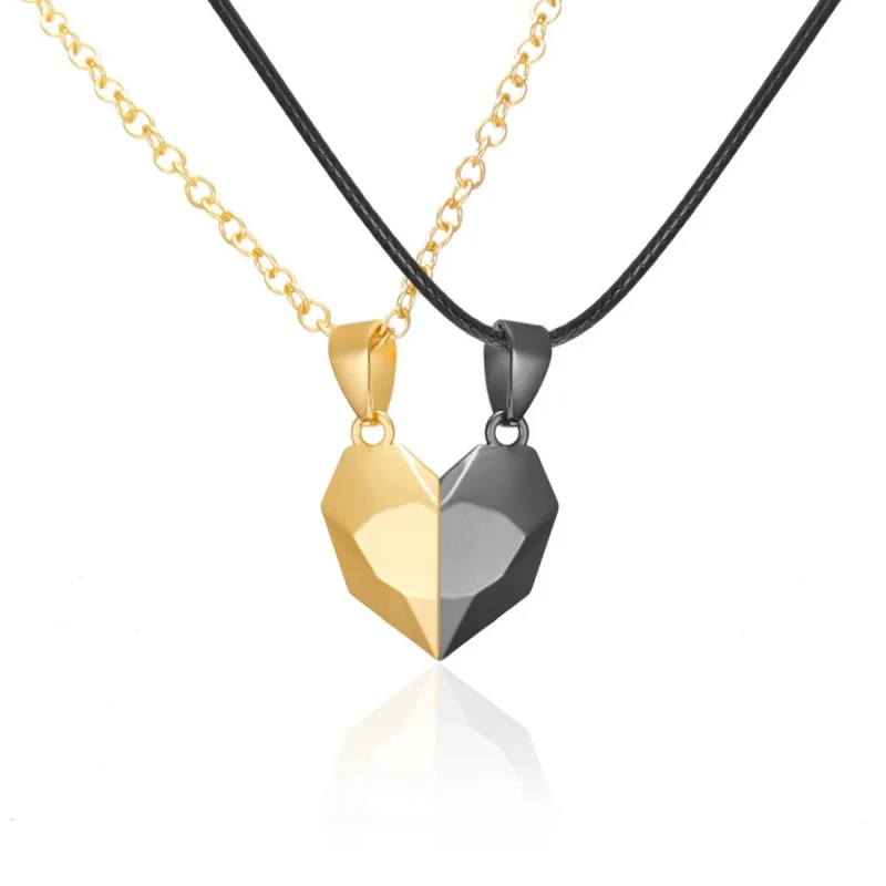 Collier Cœur Aimanté