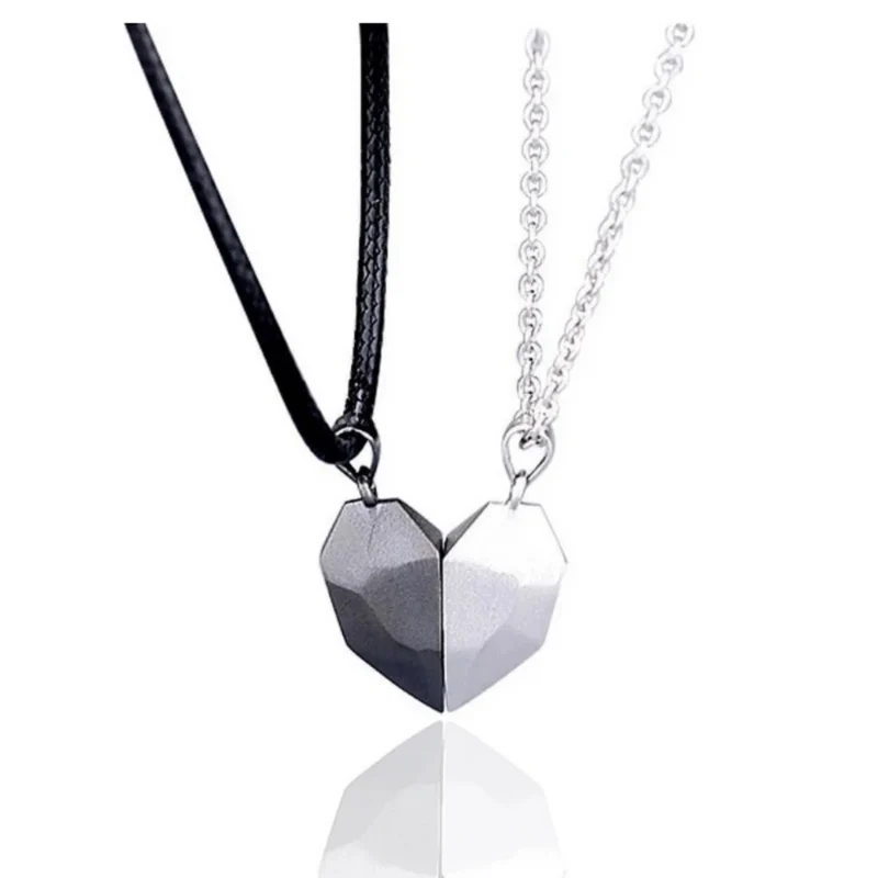 Collier Cœur Aimanté