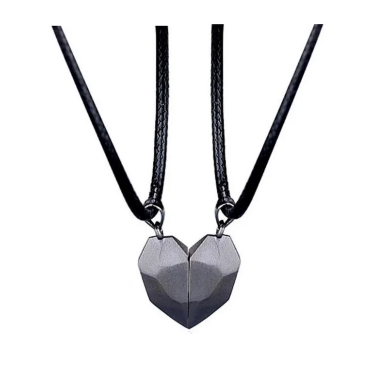 Collier Cœur Aimanté