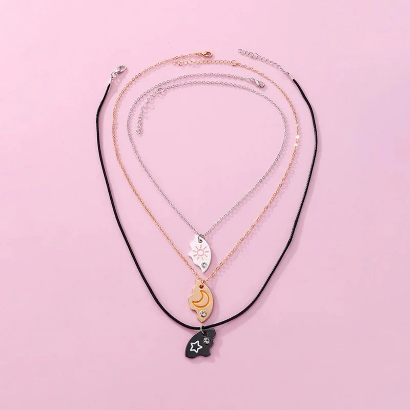 Collier BFF pour 3