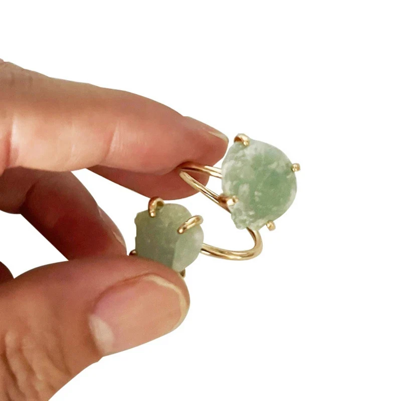 Bague Originale Pierre Verte