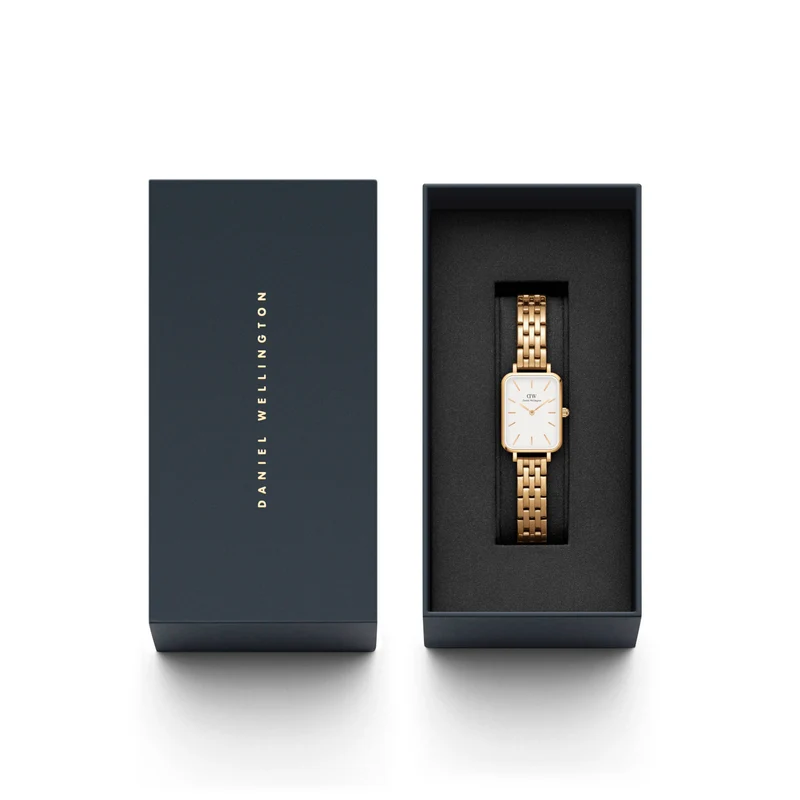 Daniel Wellington Quadro Link Femmes Montre Or DW00100622