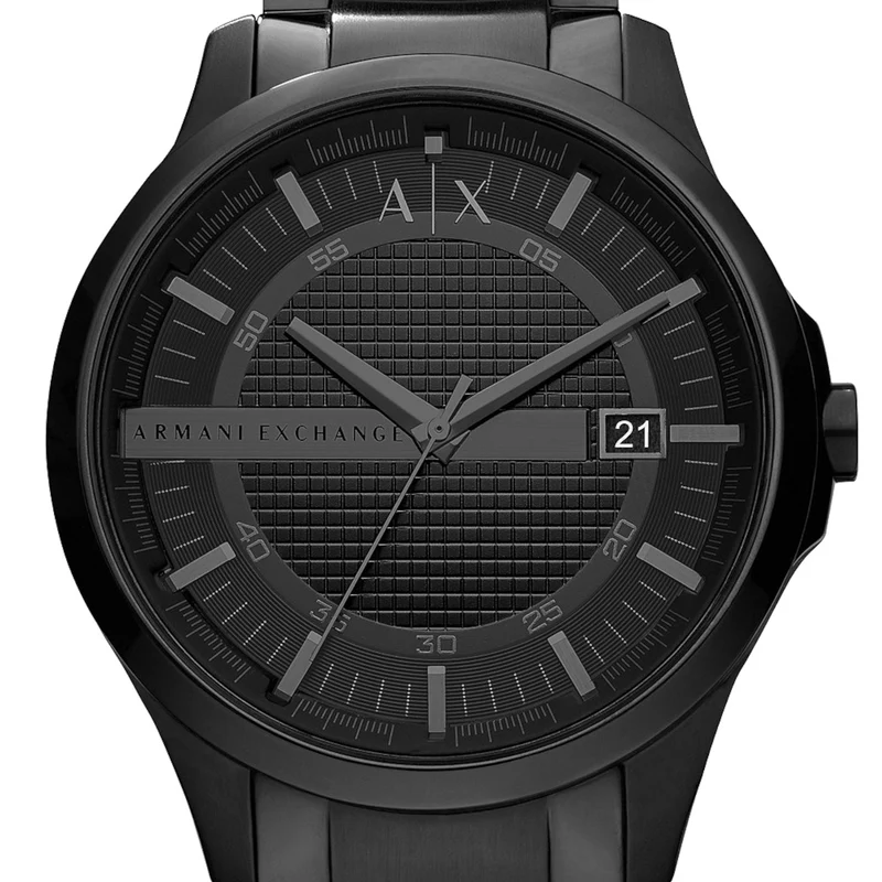 Armani Exchange Hampton Hommes Montre Noir AX2104