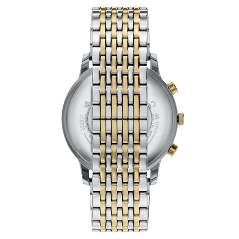 Emporio Armani Round Grey Dial Watch AR11773