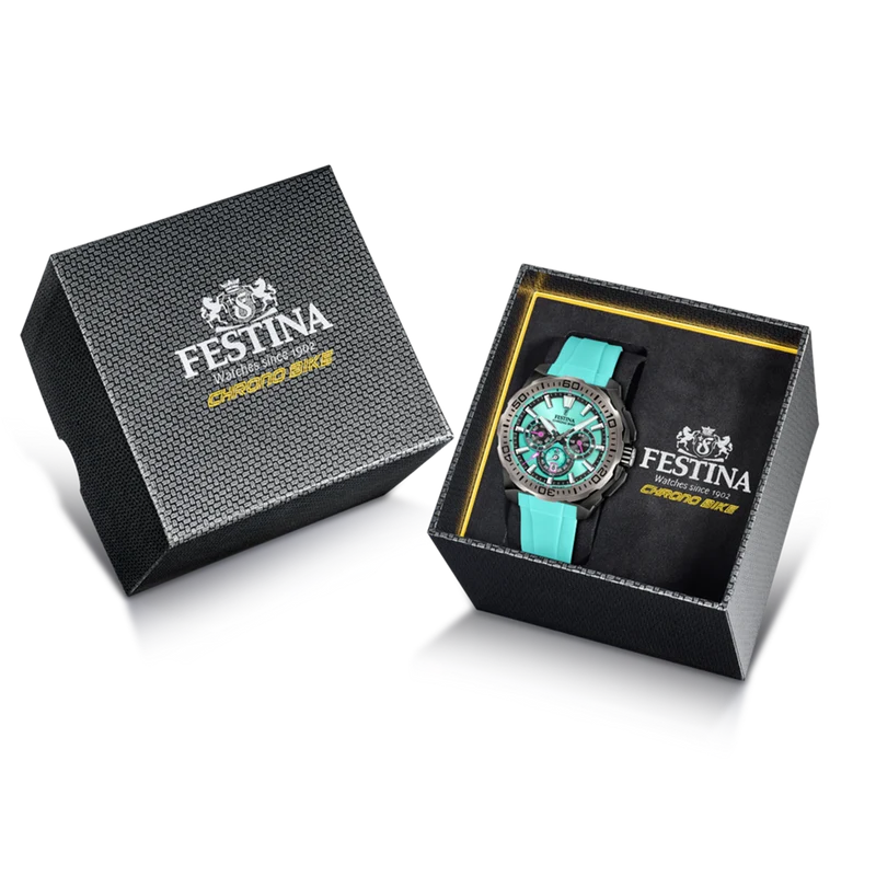 Festina Chrono Bike Montre Bleue Pour Homme F20726/2