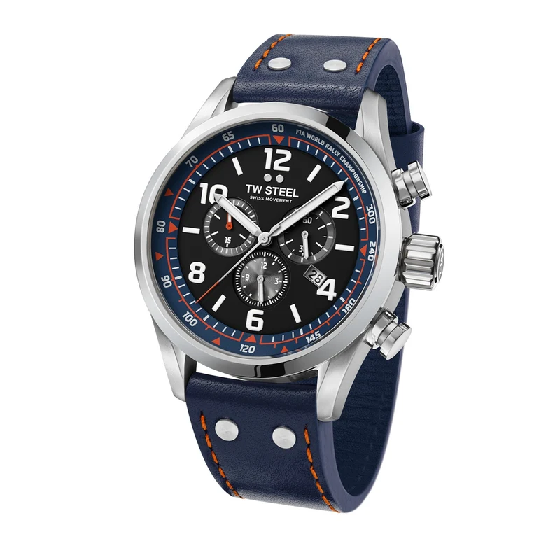 TW Steel Volante Fast Lane Hommes Montre Bleu TWSVS311