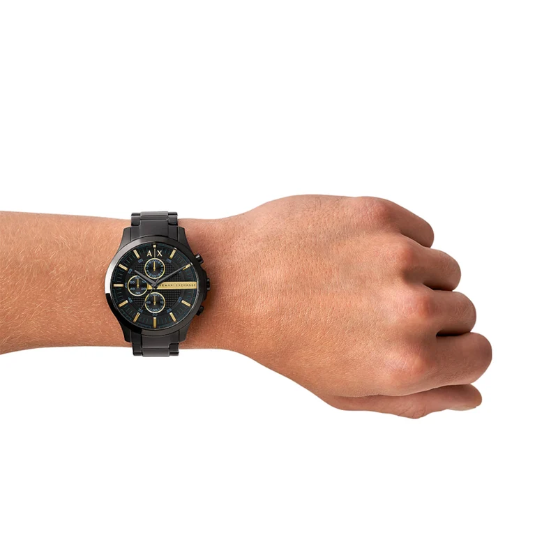 Armani Exchange Hampton Hommes Montre Noir AX2164