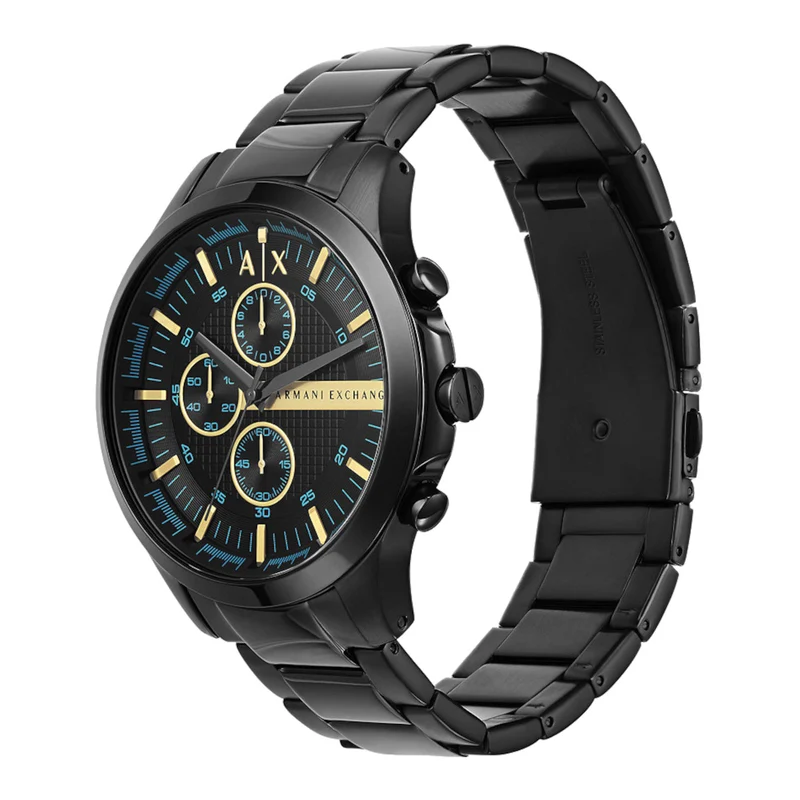 Armani Exchange Hampton Hommes Montre Noir AX2164