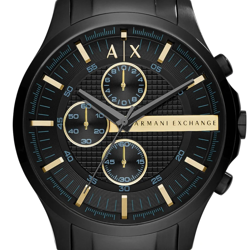 Armani Exchange Hampton Hommes Montre Noir AX2164