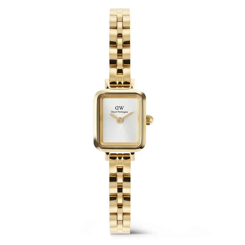 Daniel Wellington Petite & Quadro Mini Arch Silver Women's Watch DW00100850