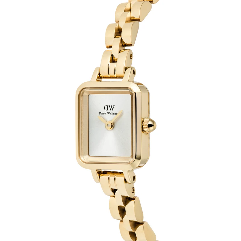 Daniel Wellington Petite & Quadro Mini Arch Silver Women's Watch DW00100850