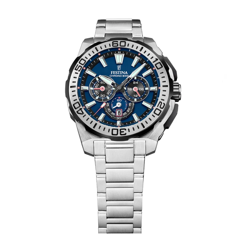 Festina Chrono Bike Montre Bleue Pour Homme F20724/2