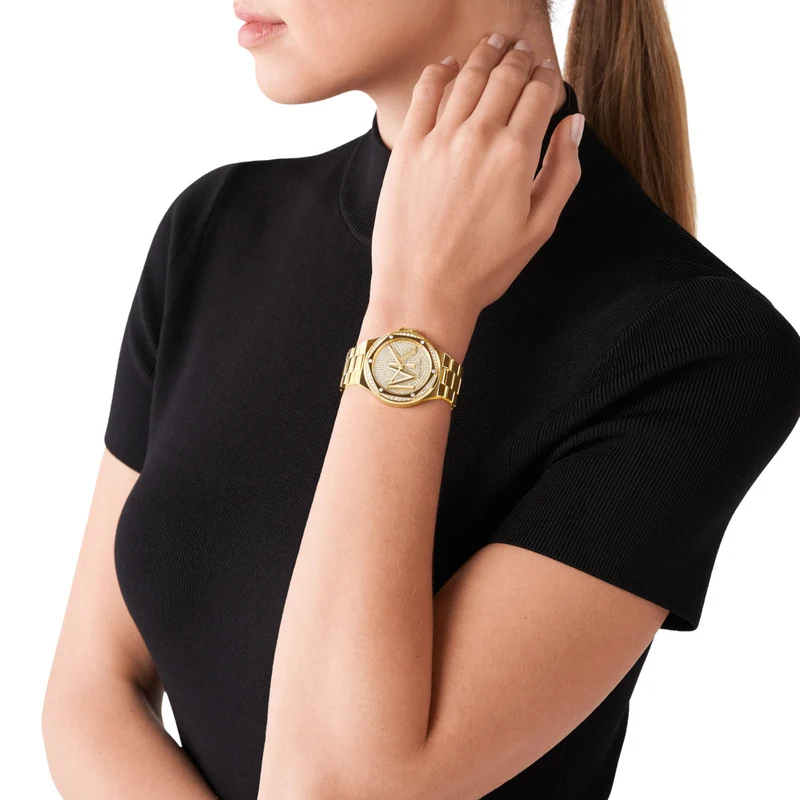 Michael Kors Lennox Femmes Montre Or MK7229