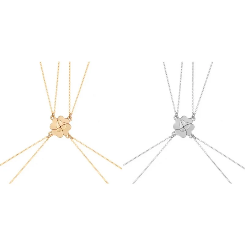Collier BFF Cœur pour 4