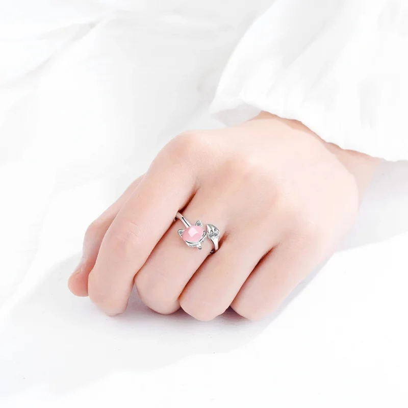 Bague Renard Or Rose