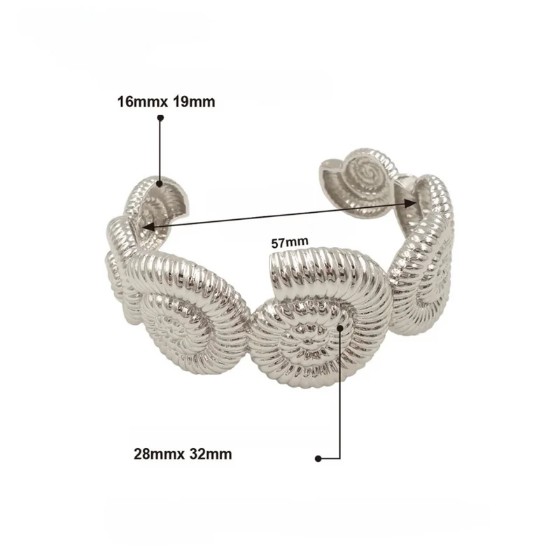 Gros Bracelet Escargot