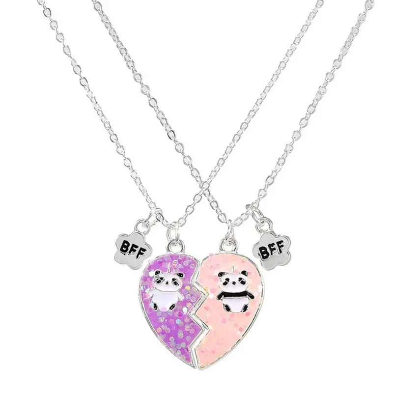 Collier BFF Cœur Panda