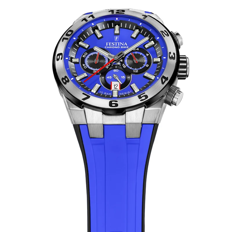 Festina Chrono Bike Hommes Montre Bleu F20671/3