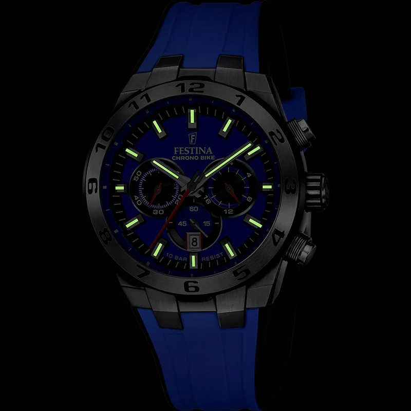 Festina Chrono Bike Hommes Montre Bleu F20671/3