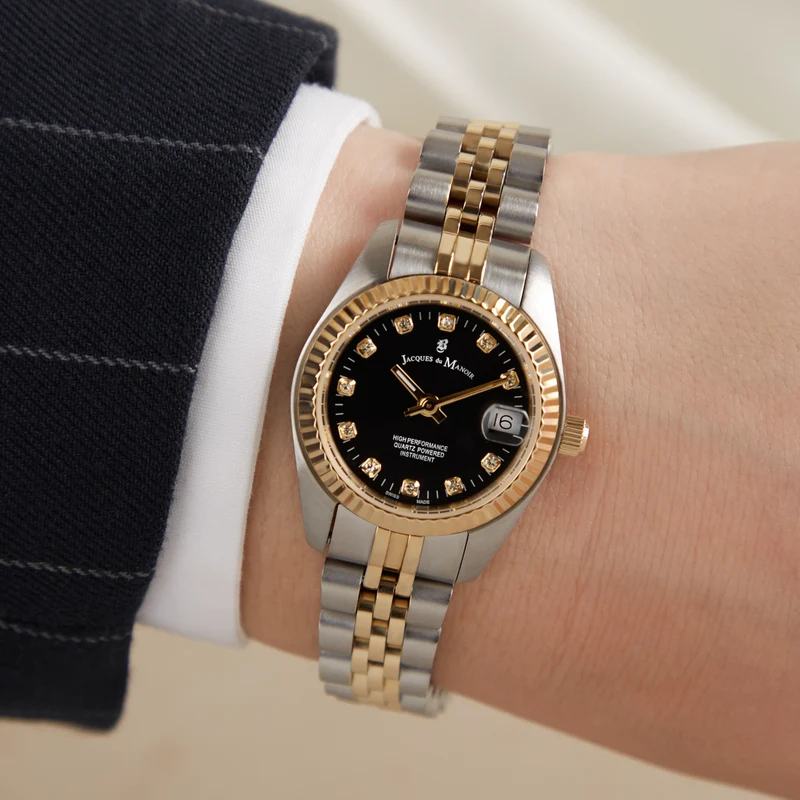 Jacques du Manoir Inspiration Femmes Montre Or NRO.20