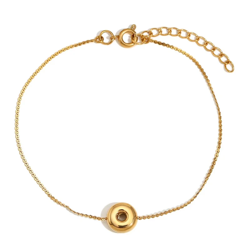 Bracelet Initiale Bubble
