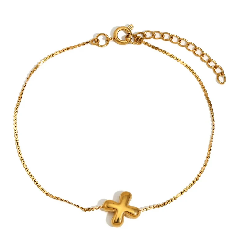 Bracelet Initiale Bubble