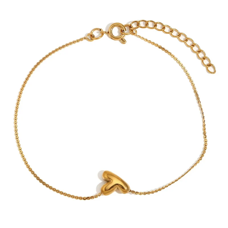 Bracelet Initiale Bubble