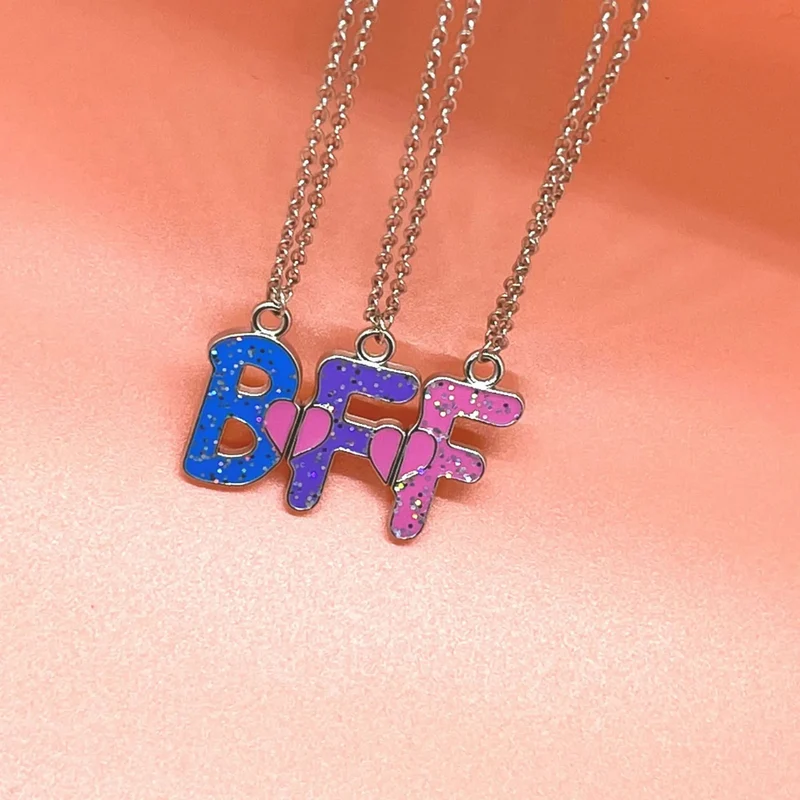 Collier BFF Lettres