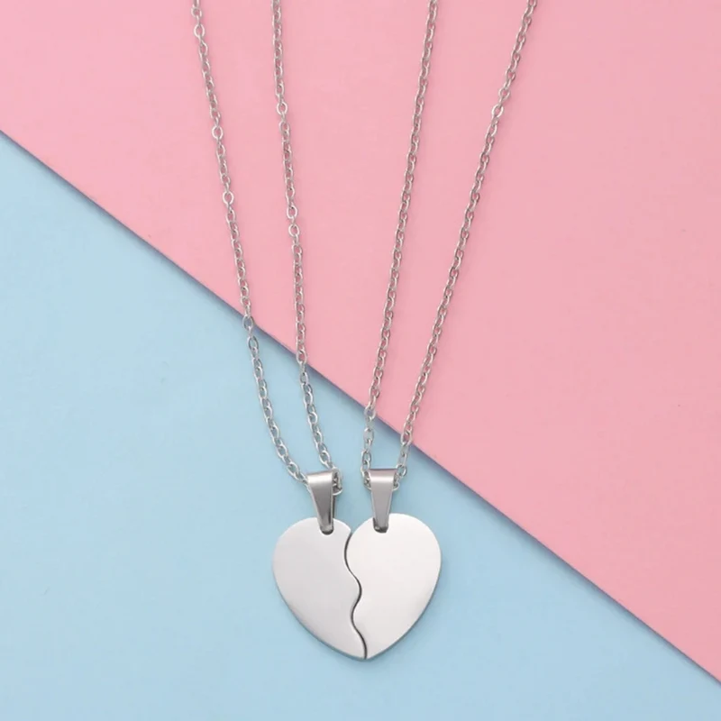 Collier Moitié Cœur