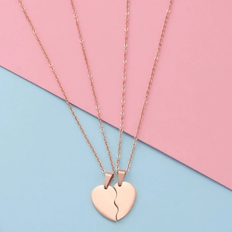 Collier Moitié Cœur