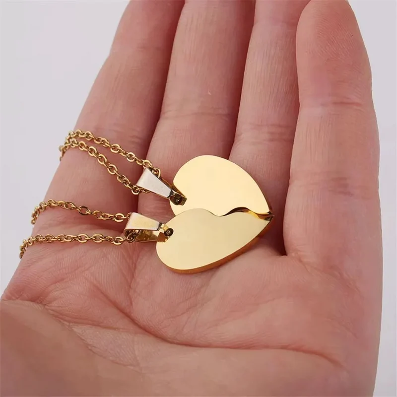 Collier Moitié Cœur