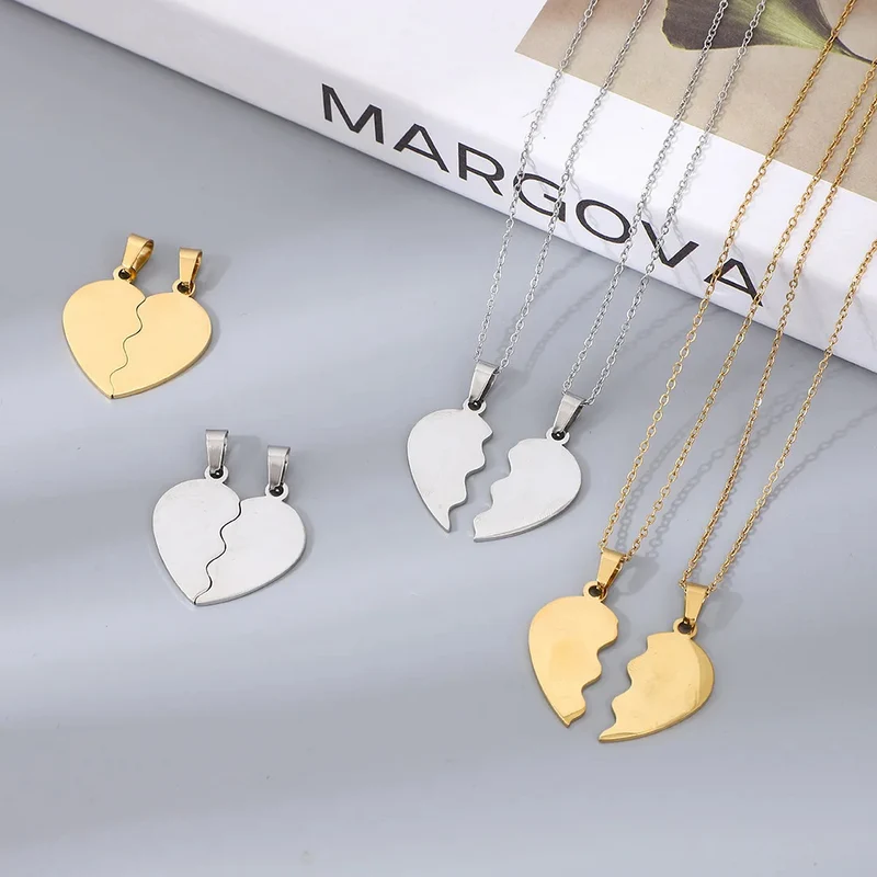 Collier Moitié Cœur