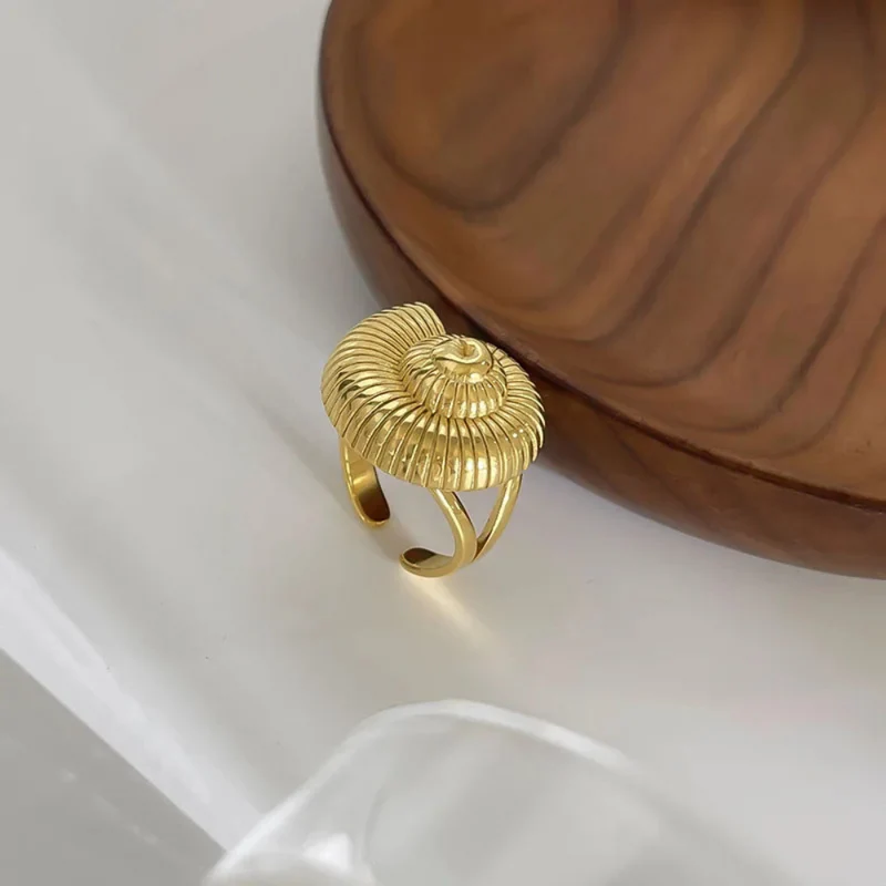 Grosse Bague Escargot