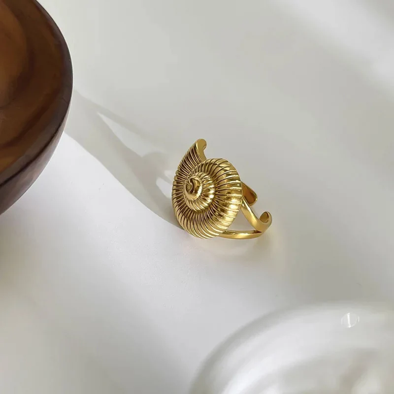 Grosse Bague Escargot