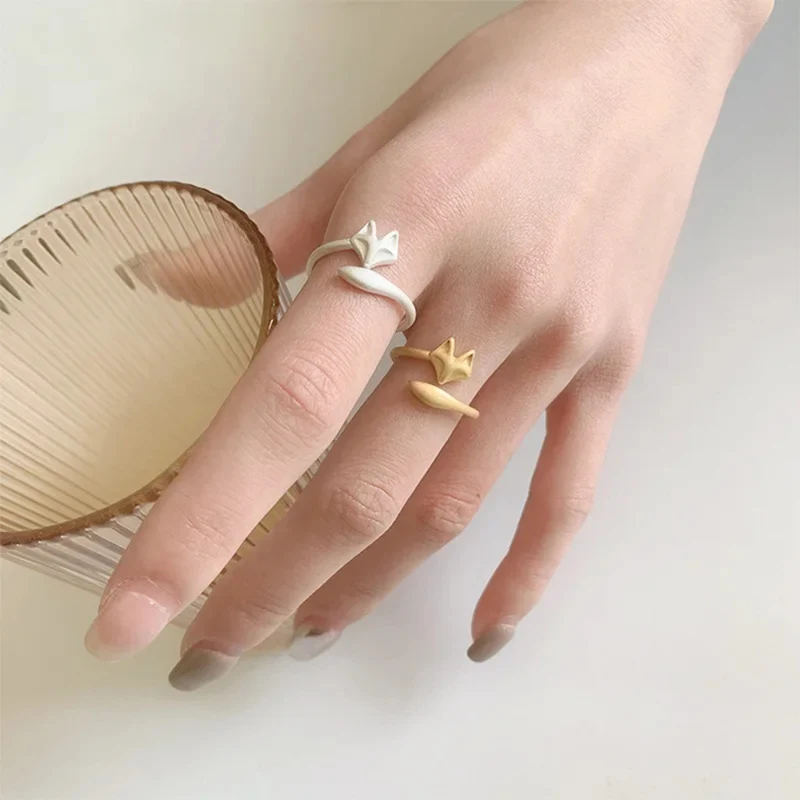 Bague Renard Brossée